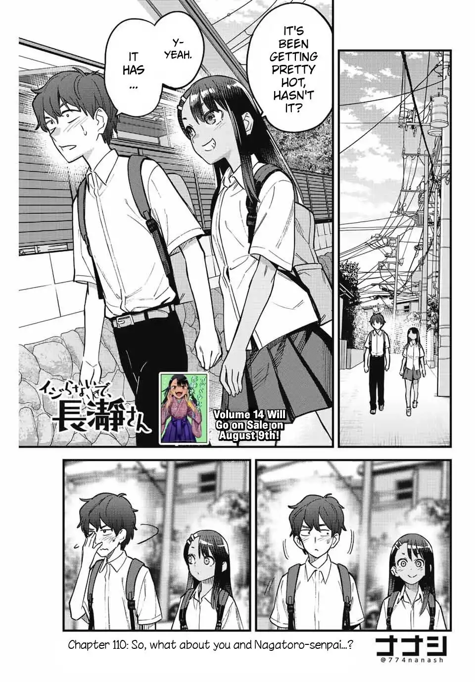 Please don't bully me, Nagatoro Chapter 110 1